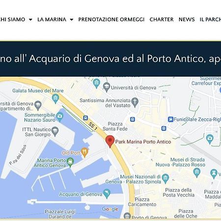 G.A.P. Genova Aquarium Pentahouse Leilighet Eksteriør bilde
